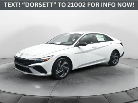 White 2025 Hyundai Elantra SEL Sport for sale in Terre Haute, IN