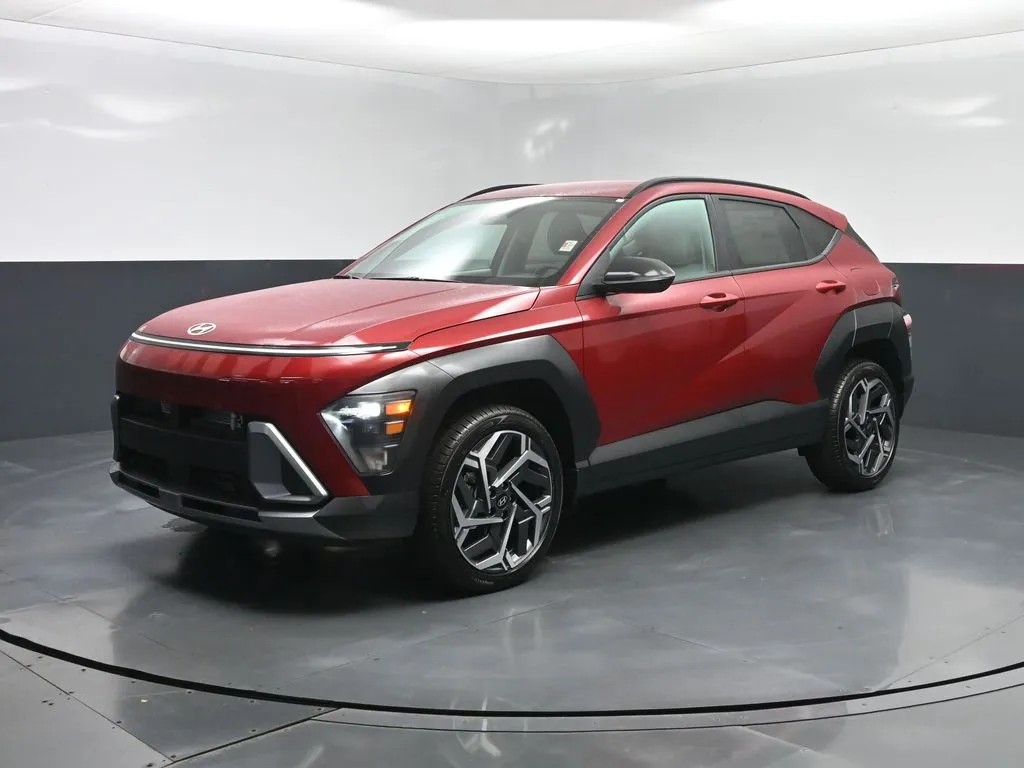Red 2026 Hyundai Kona SEL Premium for sale in Terre Haute, IN