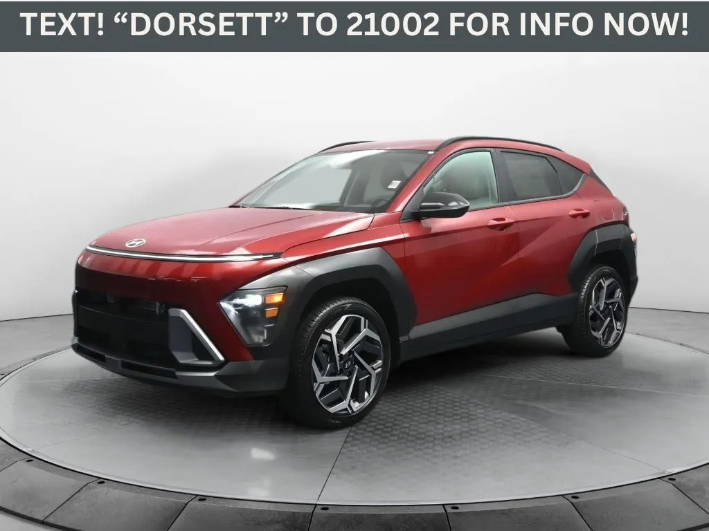 Red 2026 Hyundai Kona SEL Premium for sale in Terre Haute, IN