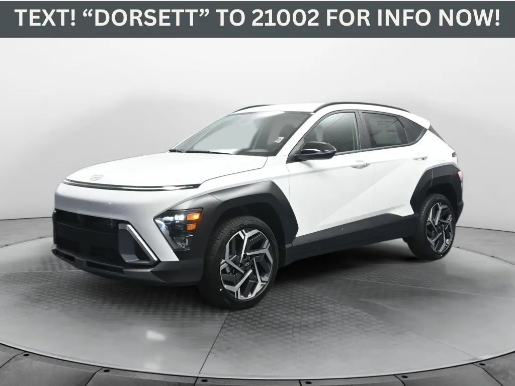 White 2026 Hyundai Kona SEL Premium for sale in Terre Haute, IN