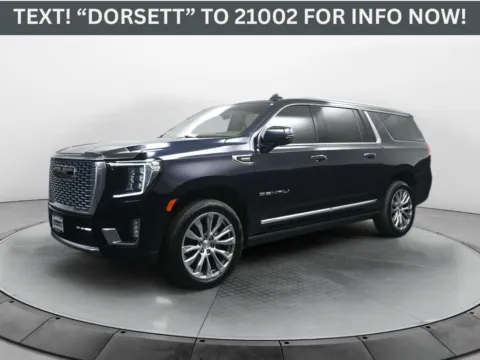 Blue 2024 GMC Yukon XL 1500 Denali for sale in Terre Haute, IN