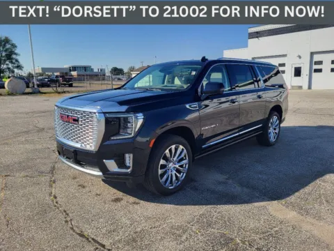 Blue 2024 GMC Yukon XL 1500 Denali for sale in Terre Haute, IN