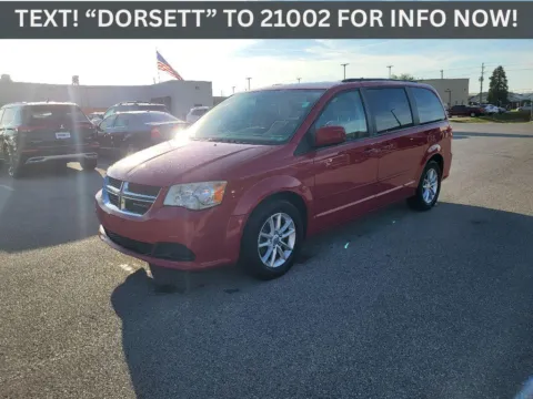Red 2013 Dodge Grand Caravan SXT for sale in Terre Haute, IN