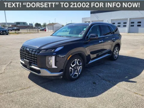 Blue 2024 Hyundai Palisade Limited for sale in Terre Haute, IN