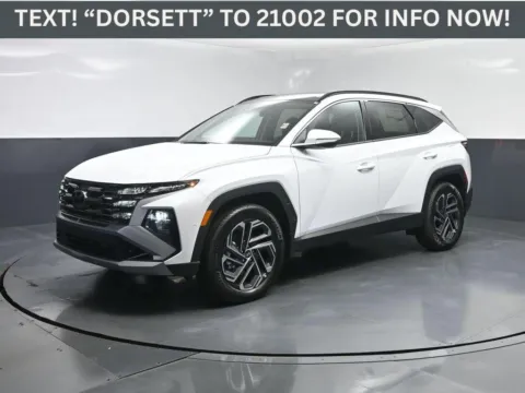 White 2025 Hyundai Tucson Hybrid Limited for sale in Terre Haute, IN
