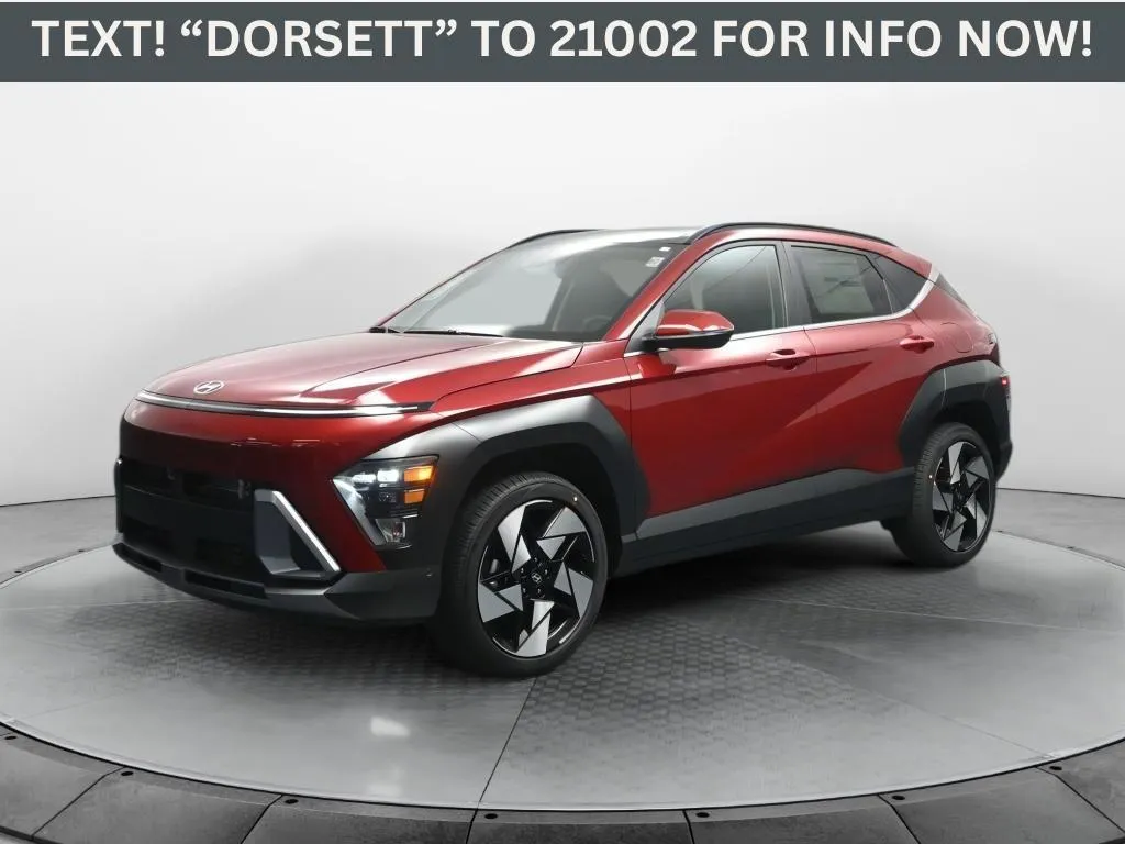 Red 2026 Hyundai Kona Limited for sale in Terre Haute, IN