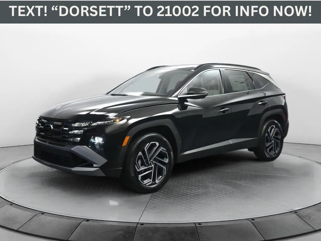 Black 2025 Hyundai Tucson Hybrid Limited for sale in Terre Haute, IN