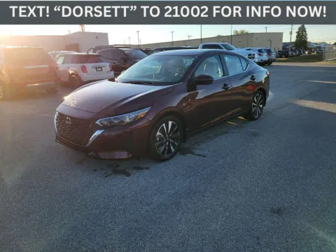 Red 2024 Nissan Sentra SV for sale in Terre Haute, IN