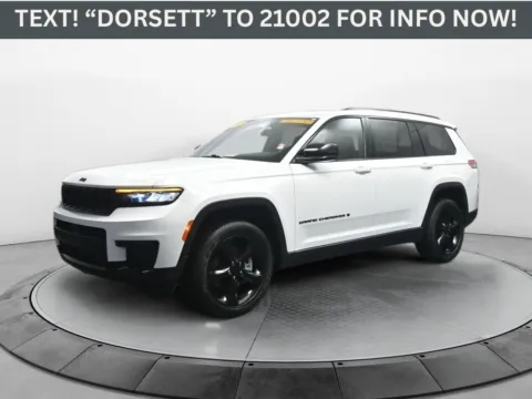 White 2023 Jeep Grand Cherokee L Altitude for sale in Terre Haute, IN