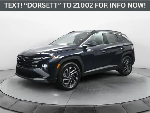 Blue 2026 Hyundai Tucson Hybrid Limited for sale in Terre Haute, IN