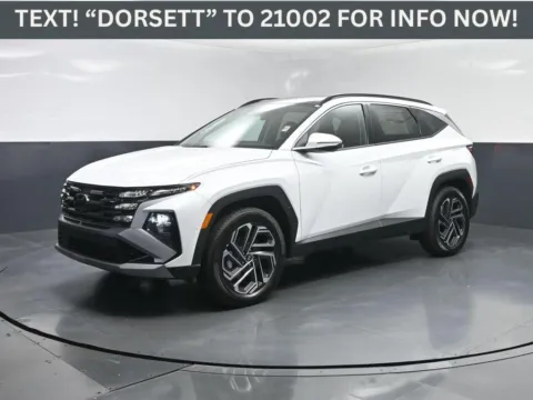 White 2026 Hyundai Tucson Hybrid Limited for sale in Terre Haute, IN
