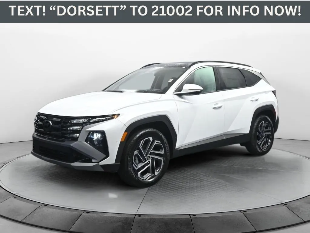 White 2026 Hyundai Tucson Hybrid Limited for sale in Terre Haute, IN