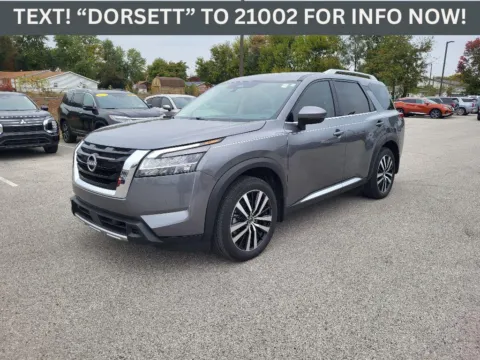 Gray 2024 Nissan Pathfinder Platinum for sale in Terre Haute, IN