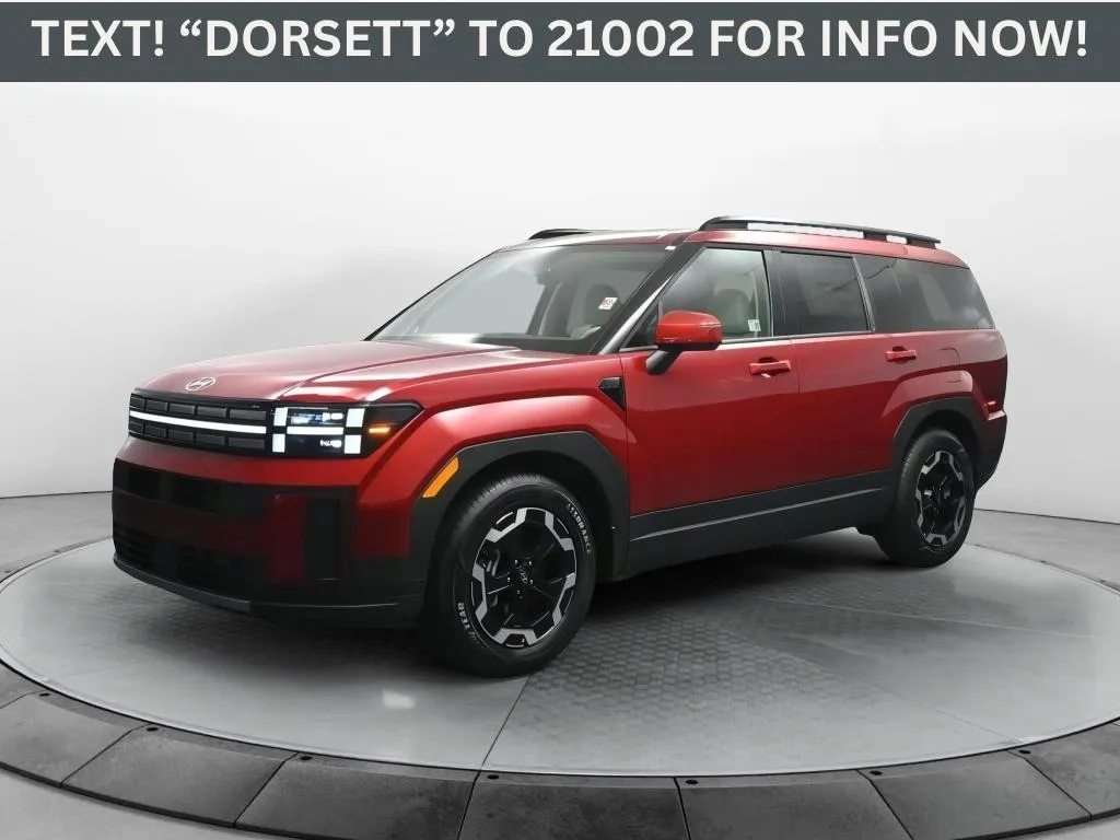 Red 2026 Hyundai Santa Fe SEL for sale in Terre Haute, IN