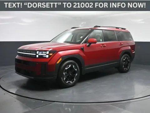 Red 2026 Hyundai Santa Fe SEL for sale in Terre Haute, IN