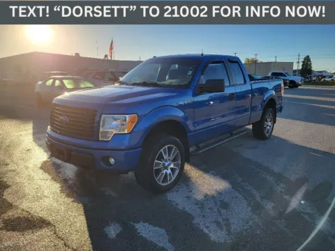Blue 2014 Ford F-150 STX for sale in Terre Haute, IN