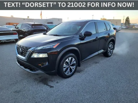 Black 2023 Nissan Rogue SV for sale in Terre Haute, IN