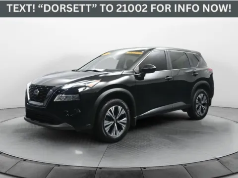 Black 2023 Nissan Rogue SV for sale in Terre Haute, IN