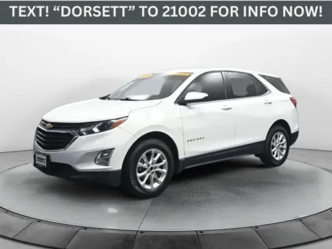 White 2019 Chevrolet Equinox LT for sale in Terre Haute, IN