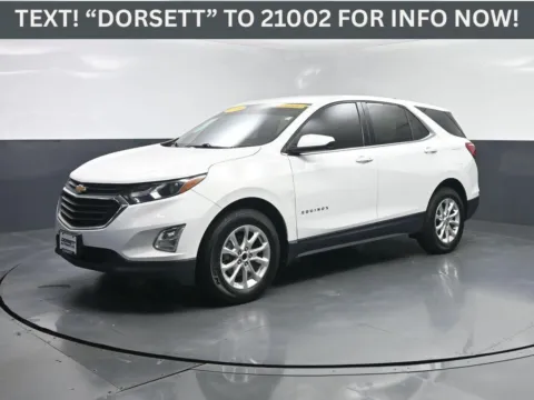 White 2019 Chevrolet Equinox LT for sale in Terre Haute, IN