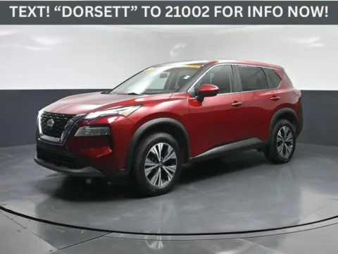 Red 2023 Nissan Rogue SV for sale in Terre Haute, IN