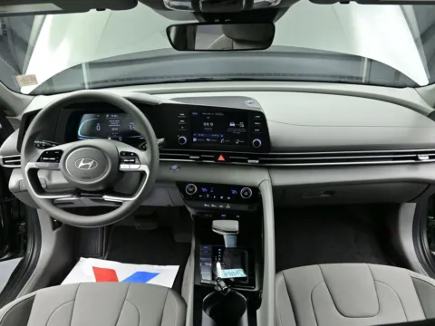 Photos of 2026 Hyundai Elantra HEV Blue for sale in Terre Haute, IN at Dorsett Hyundai