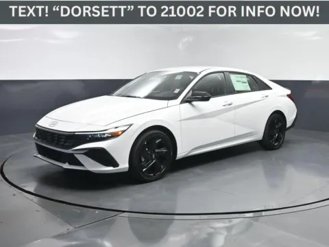 White 2026 Hyundai Elantra HEV SEL Sport for sale in Terre Haute, IN