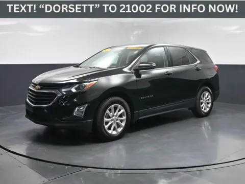 Black 2018 Chevrolet Equinox LT for sale in Terre Haute, IN