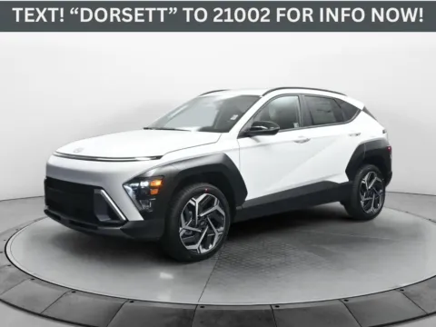 White 2026 Hyundai Kona SEL Premium for sale in Terre Haute, IN