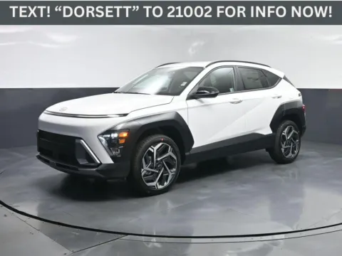White 2026 Hyundai Kona SEL Premium for sale in Terre Haute, IN
