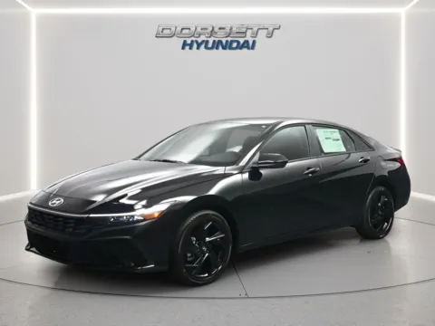 Black 2026 Hyundai Elantra HEV SEL Sport for sale in Terre Haute, IN