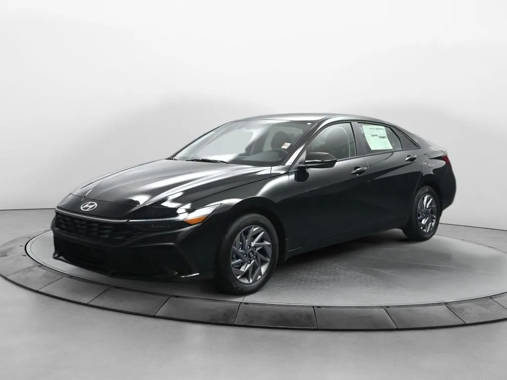 Black 2026 Hyundai Elantra HEV Blue for sale in Terre Haute, IN