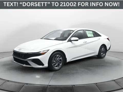 White 2026 Hyundai Elantra HEV Blue for sale in Terre Haute, IN