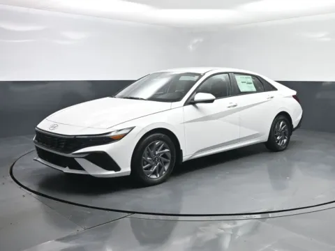 White 2026 Hyundai Elantra HEV Blue for sale in Terre Haute, IN