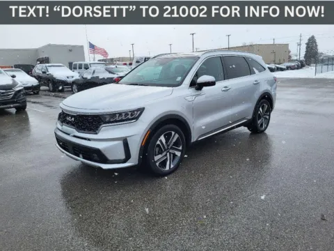 Silver 2024 Kia Sorento Hybrid EX for sale in Terre Haute, IN