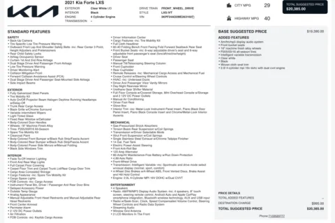 More photos of 2021 Kia Forte LXS at Auto Boutique Ohio, OH