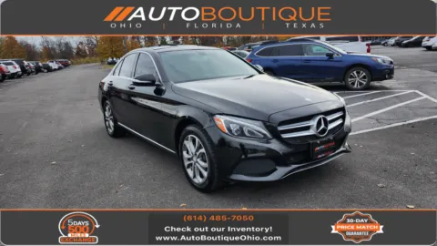 Silver 2015 Mercedes-Benz C-Class C 300 Luxury for sale in Columbus, OH