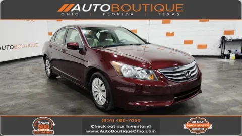 Blue 2012 Honda Accord Sdn LX for sale in Columbus, OH