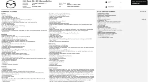 More photos of 2024 Mazda CX-5 2.5 S Carbon Edition at Auto Boutique Ohio, OH