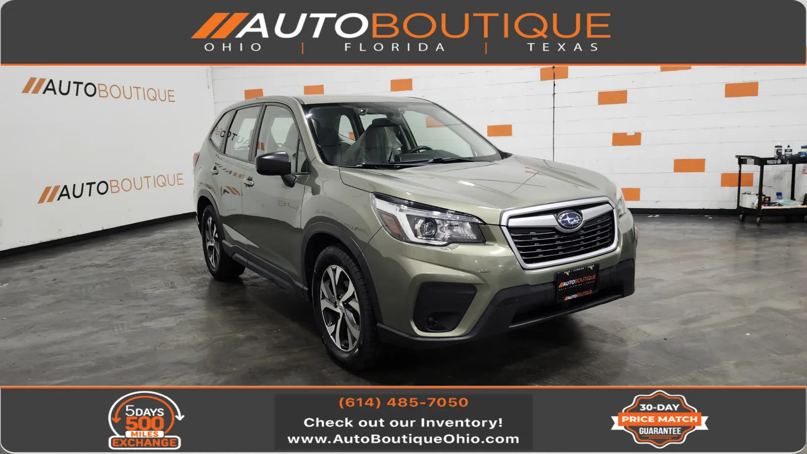 Green 2019 Subaru Forester for sale in Columbus, OH