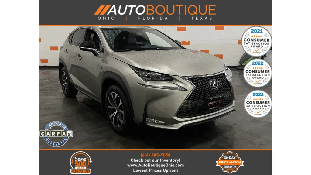 2016 Lexus NX 200t F Sport for sale in Columbus, OH