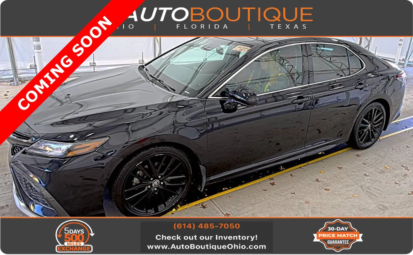 Black 2021 Toyota Camry XSE V6 for sale in Columbus, OH