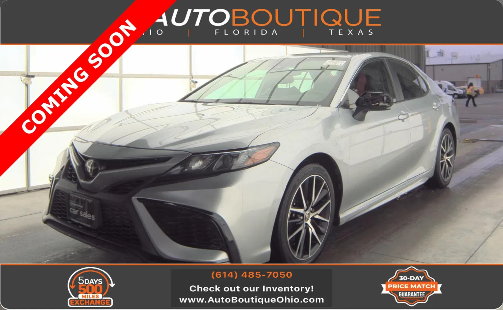 Silver 2022 Toyota Camry SE for sale in Columbus, OH