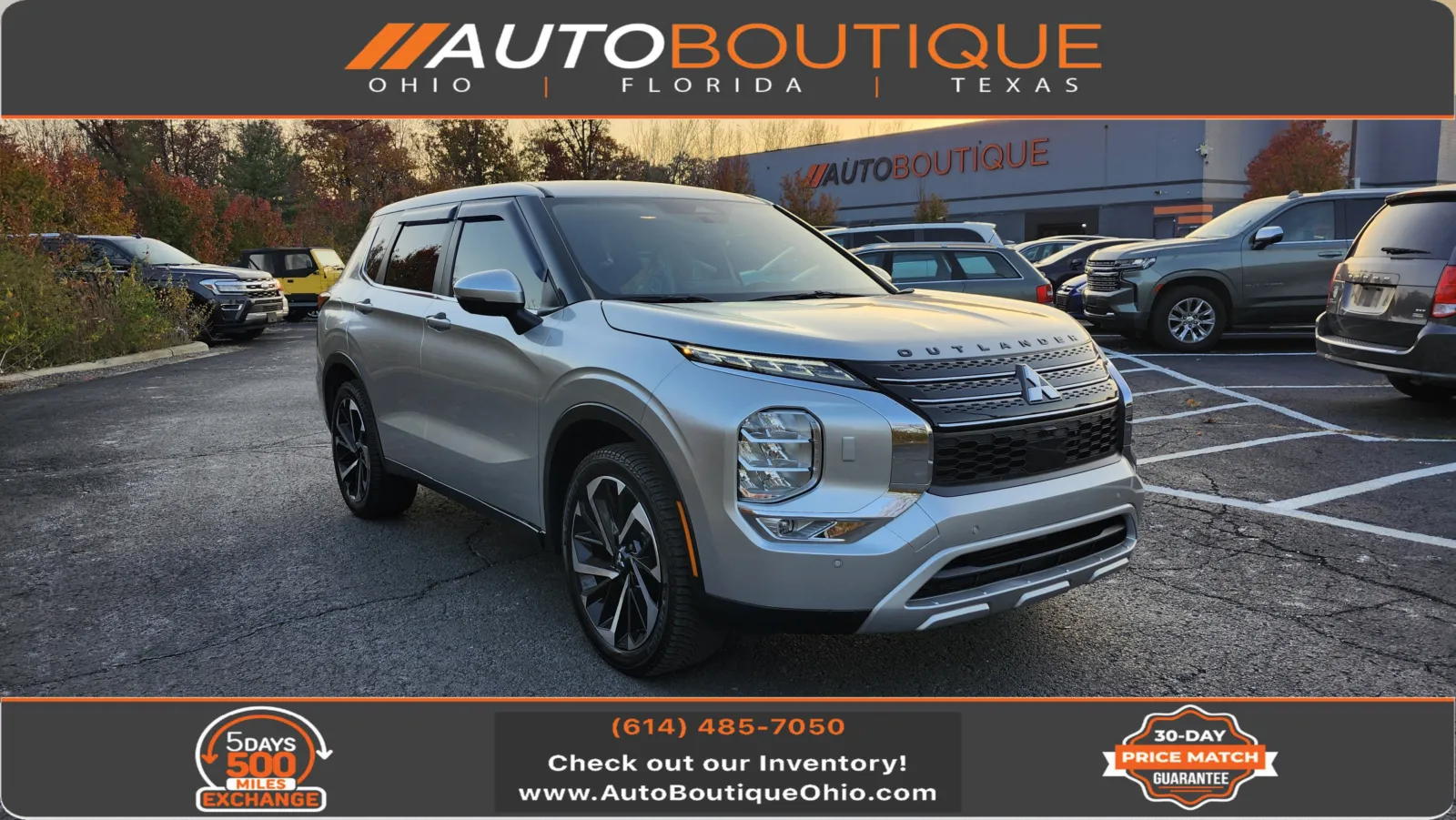 Silver 2022 Mitsubishi Outlander SE for sale in Columbus, OH