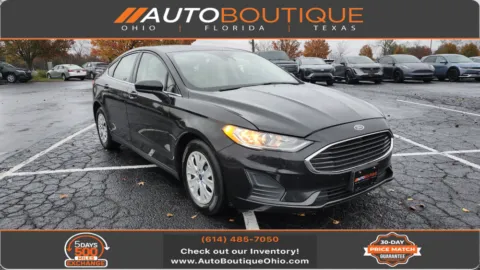 Black 2020 Ford Fusion S for sale in Columbus, OH
