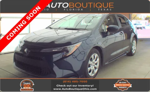 Blue 2021 Toyota Corolla LE for sale in Columbus, OH