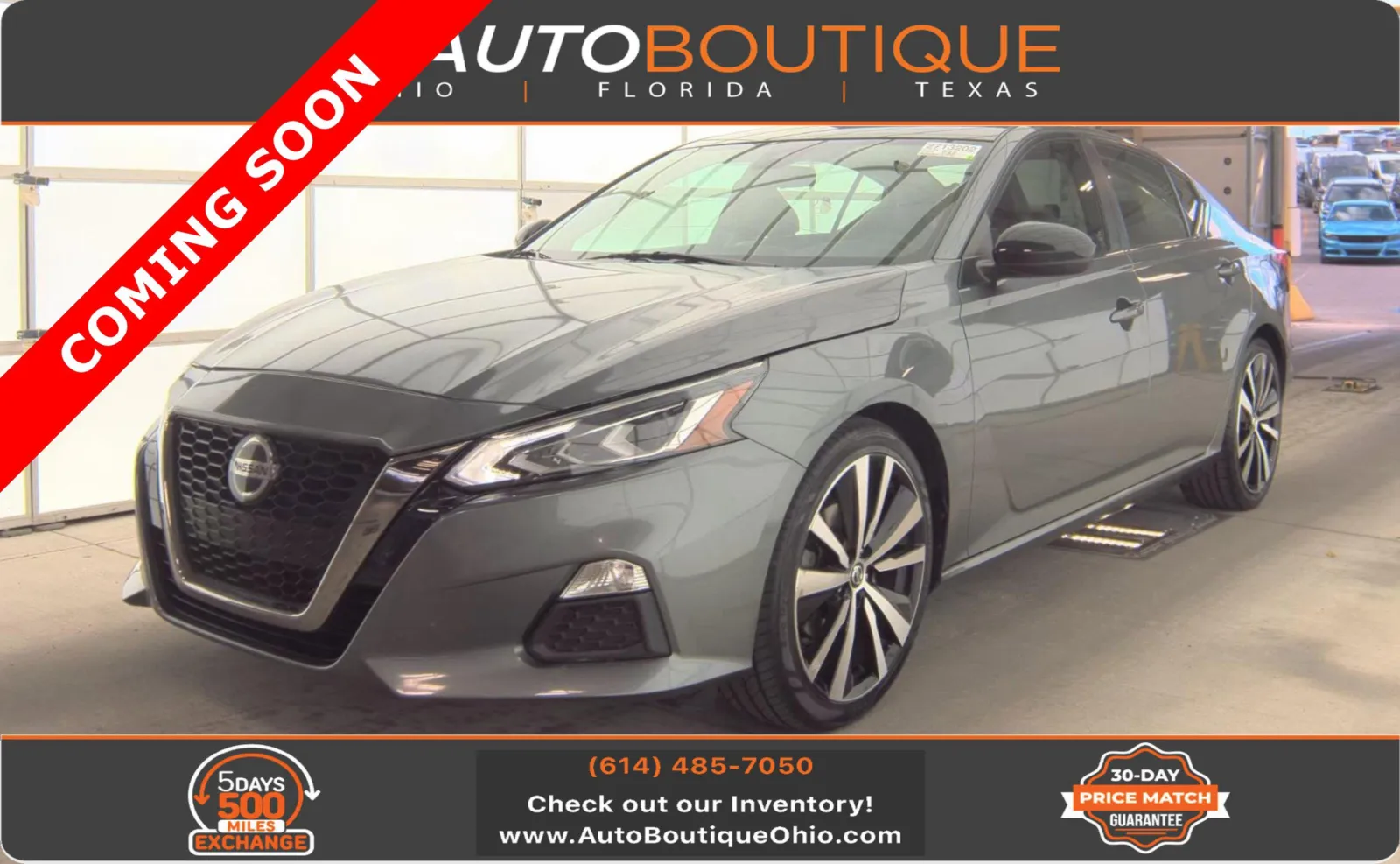 Gray 2021 Nissan Altima 2.5 SR for sale in Columbus, OH