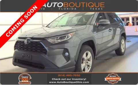 Gray 2021 Toyota RAV4 Hybrid XLE for sale in Columbus, OH