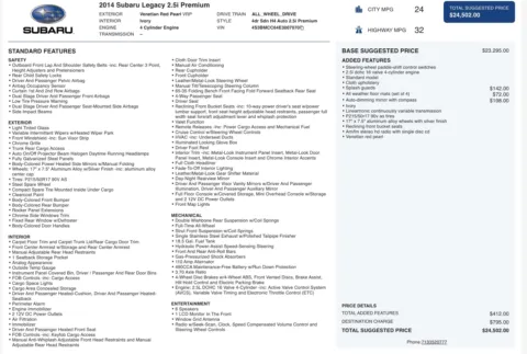 More photos of 2014 Subaru Legacy 2.5i Premium at Auto Boutique Ohio, OH