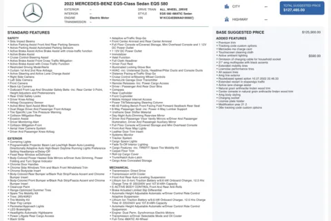 More photos of 2022 Mercedes-Benz EQS 580 at Auto Boutique Ohio, OH